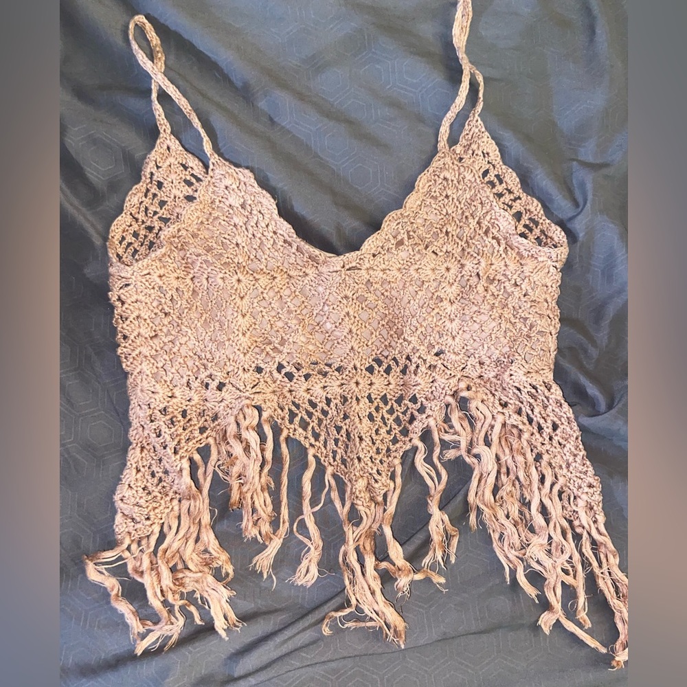 Crotchet Crop Top